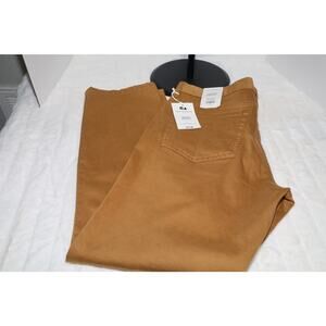 Free Assembly Men's Mid Rise Modern Straight Compact Twill Jeans